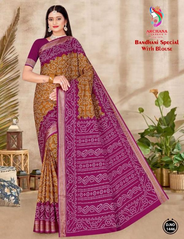 Archana Bandhani Special – Cotton sarees